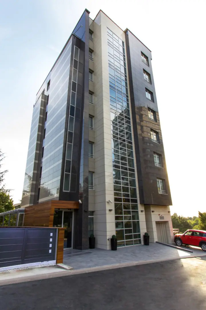Exterior of Heritage Hotel in Belgrade