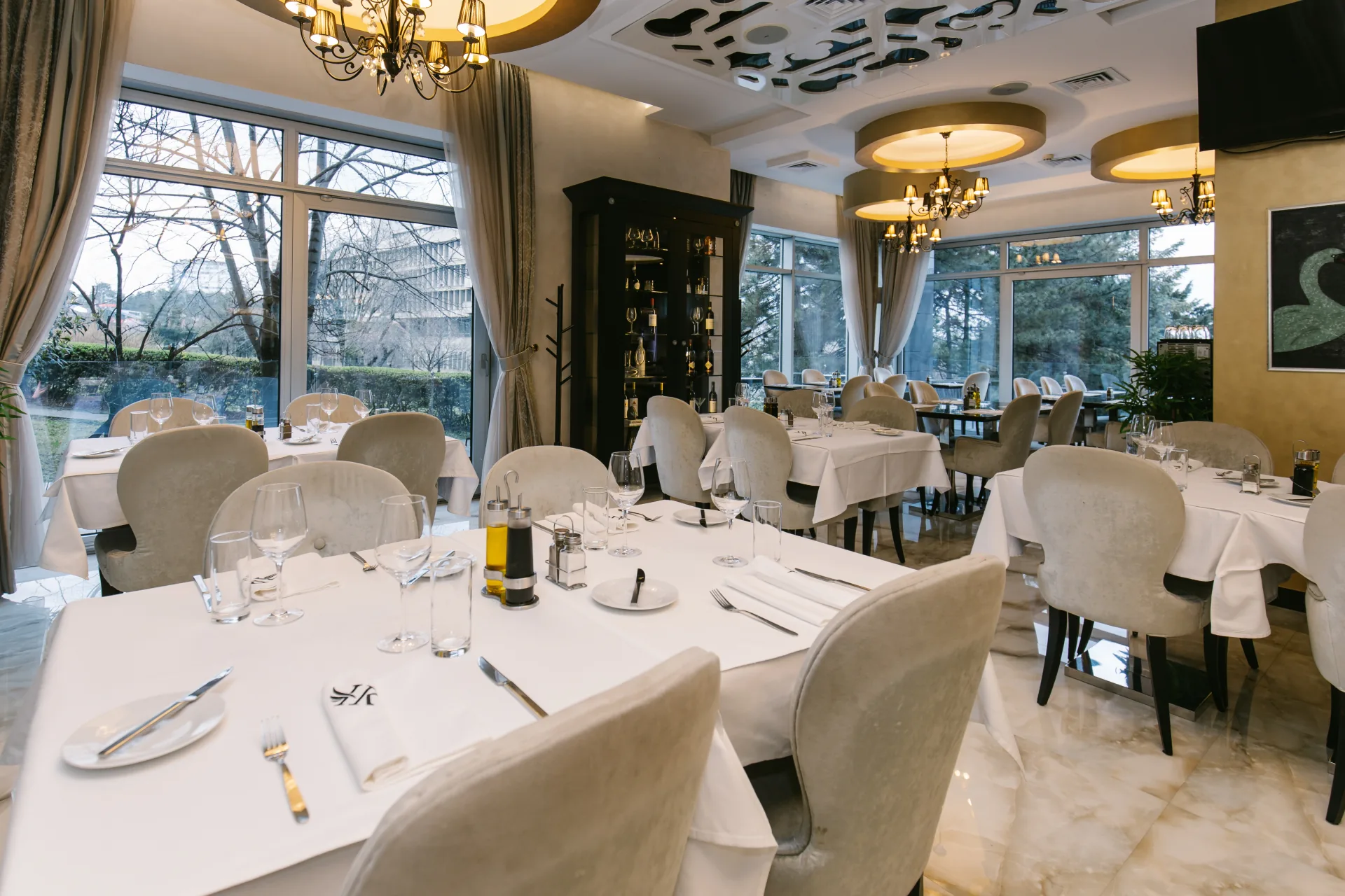 Afeliu Restaurant at Heritage Hotel Belgrade