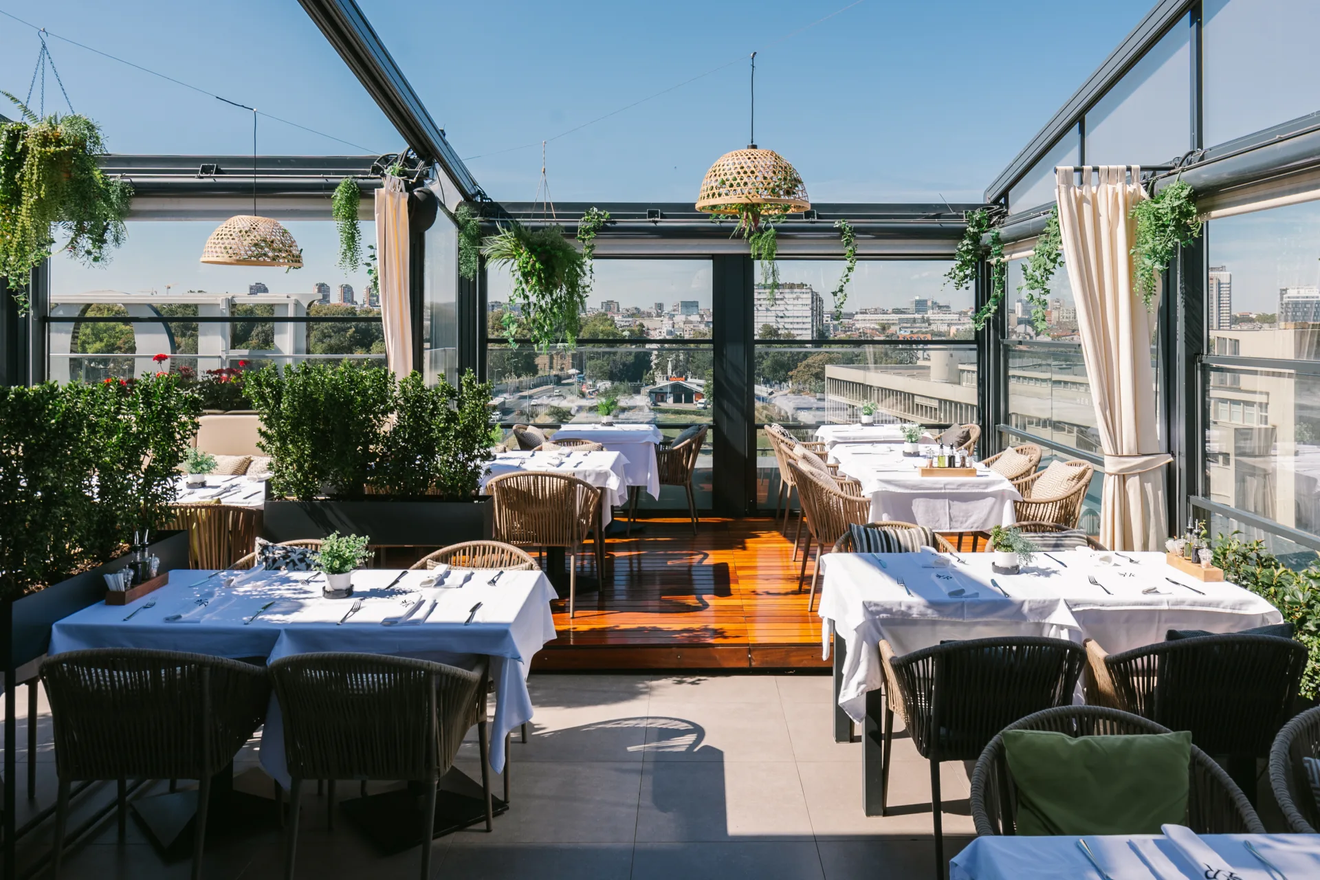 Heritage Rooftop Restaurant at Heritage Hotel Belgrade
